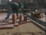 piso de concreto intertravado tipo ele L